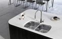 Oliveri polished sinks offer excellent hygiene and durability.