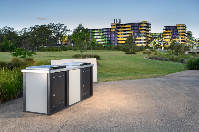 Double-cabinet Modular Series barbecues feature at the Gold Coast Commonwealth Games Athletes Village.