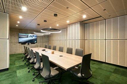Perforated ceiling and wall linings – DESIGNER PLY