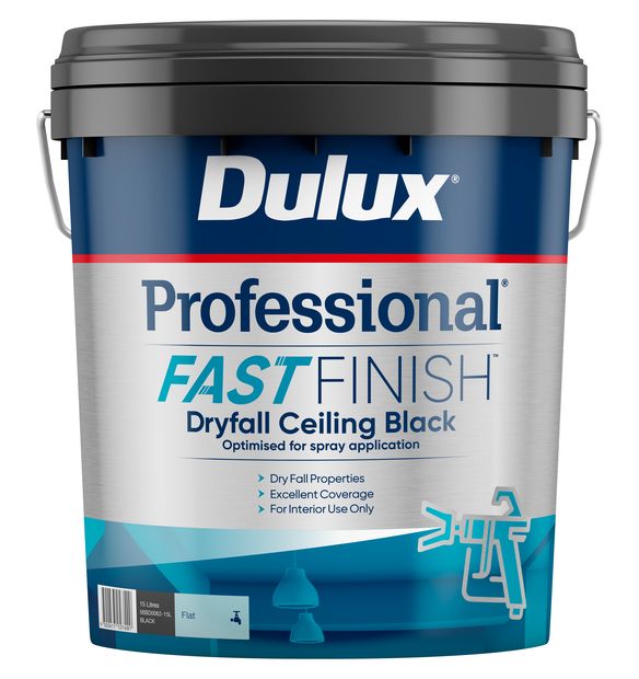 Acrylic paint – Professional FASTFINISH Dry Fall Ceiling by Dulux ...