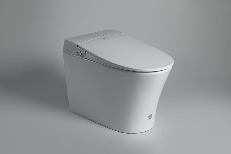 The Ely.Wing intelligent toilet offers sensory functions for bathroom sophistication.