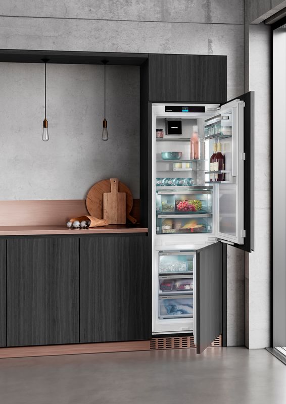 matching integrated fridge and freezer