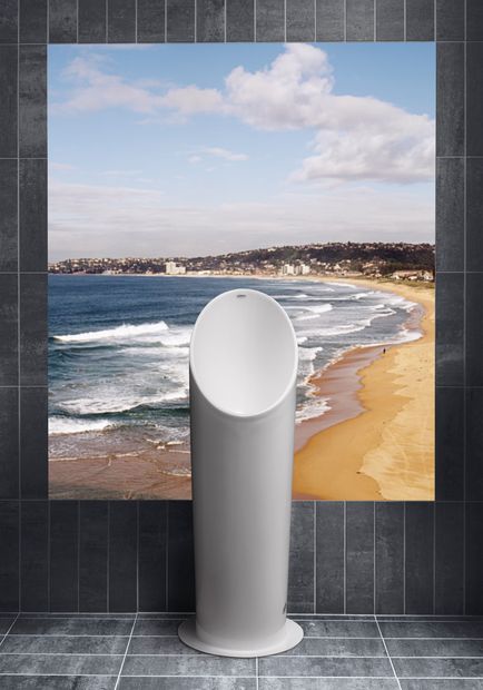 Waterless Urinal Pylon By Uridan Australia Selector 6617