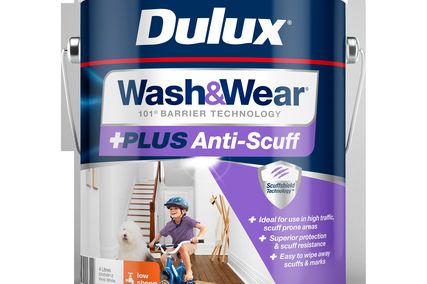 Interior paint – Wash&Wear +PLUS Anti Scuff Low Sheen