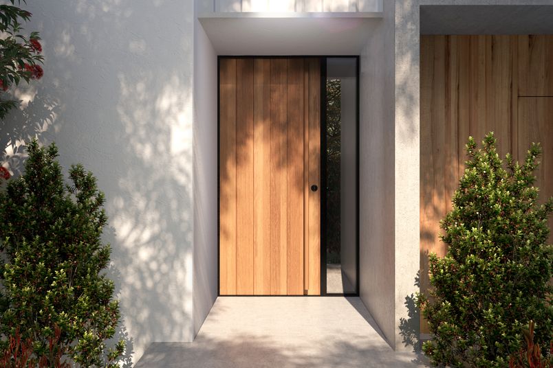 Timber door handles – Nixon by Parkwood Doors – Selector