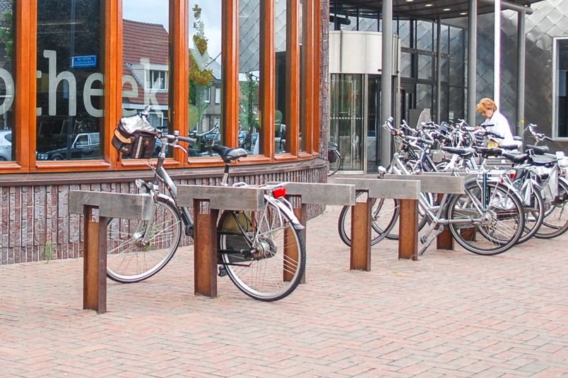 Rough&Ready bike rack, Heemskerk (NL).